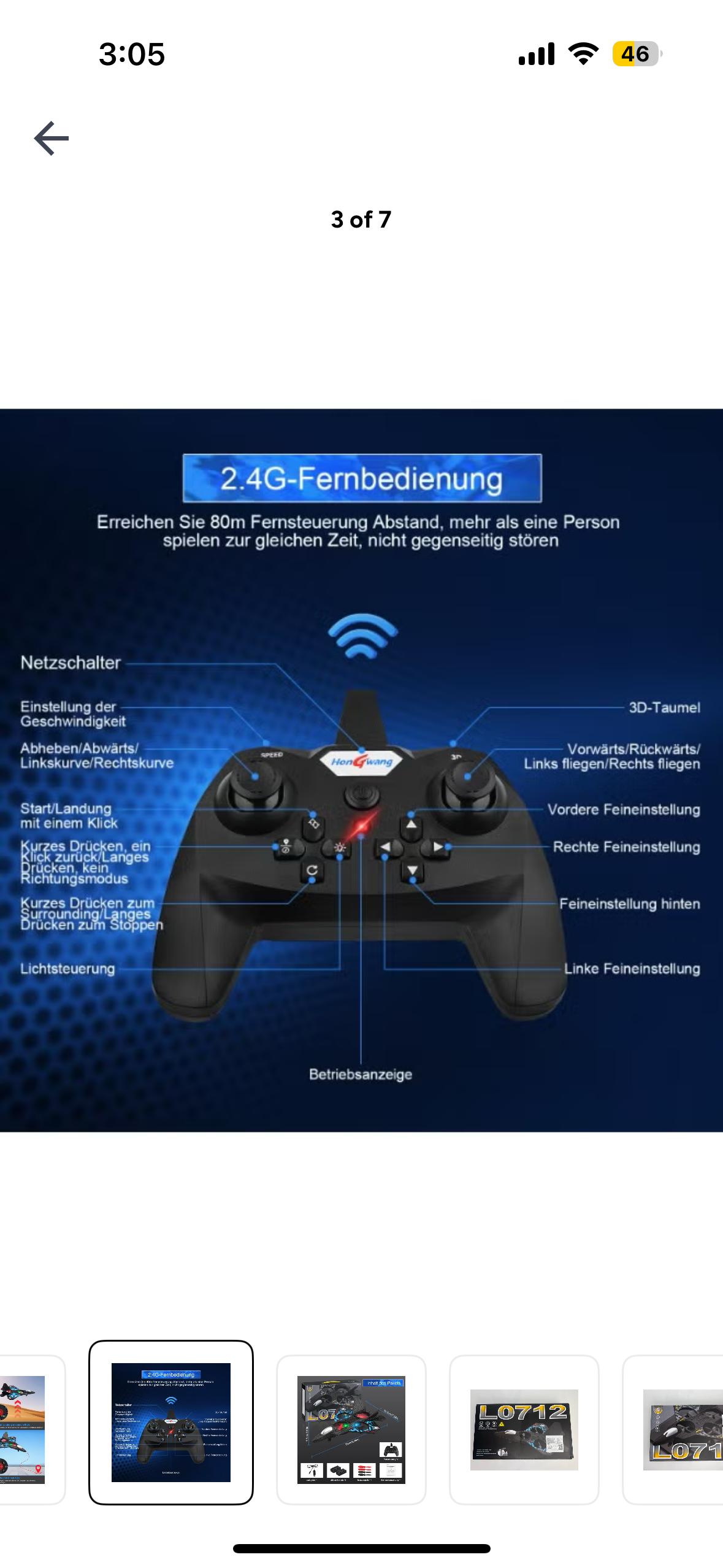 L0712 RC Fighter Jet Drone.