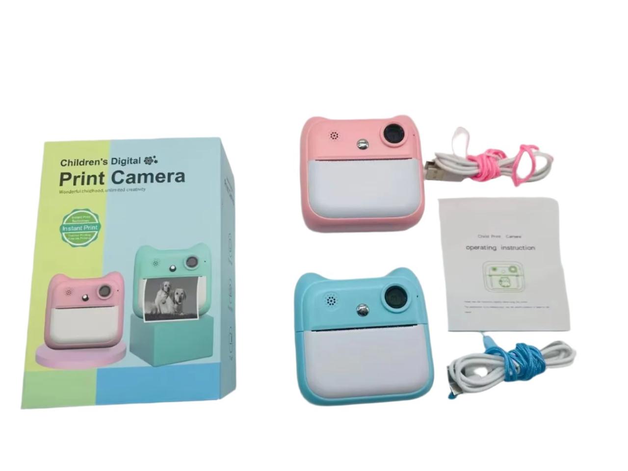 Digital print camera