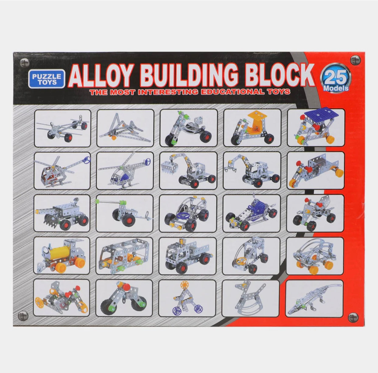 Alloy Construction Building Block 239 Pcs