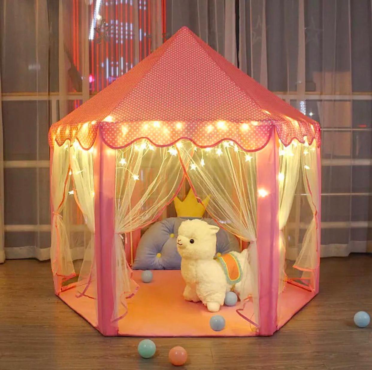 Princess Castle Play Tent House Without Fairy Lights