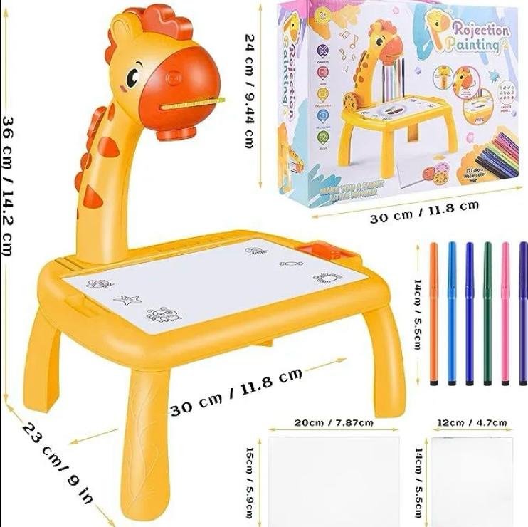 Projector Drawing Table For Kids With Music