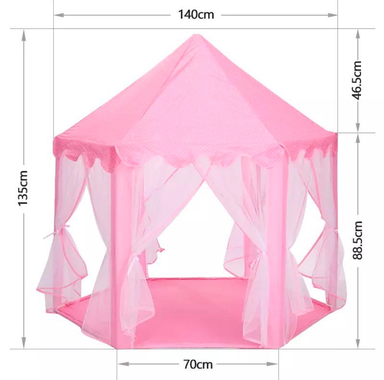 Princess Castle Play Tent House Without Fairy Lights
