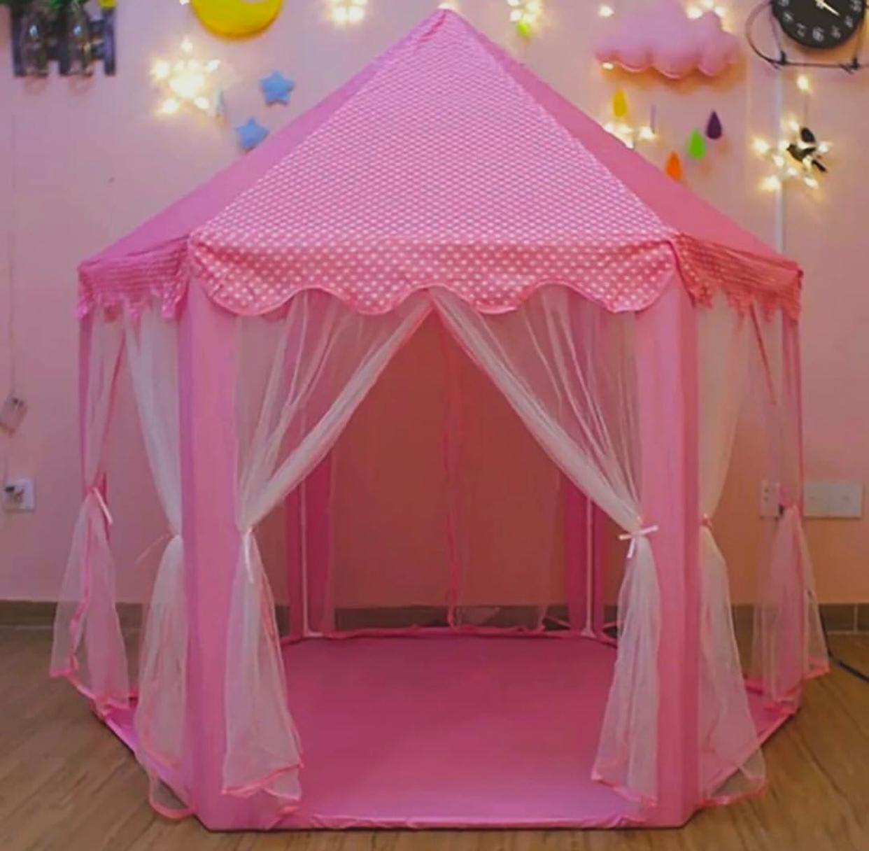 Princess Castle Play Tent House Without Fairy Lights