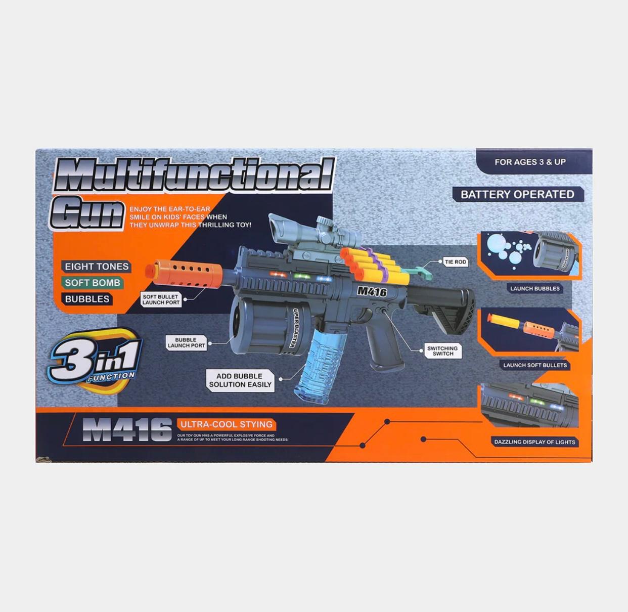 3 in 1 Multifunctional Gun M416
