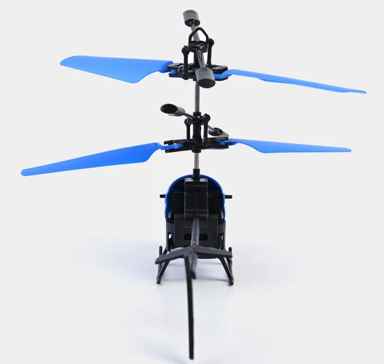 Hand Sensor Control Rechargeable Helicopter With Lights For Kids