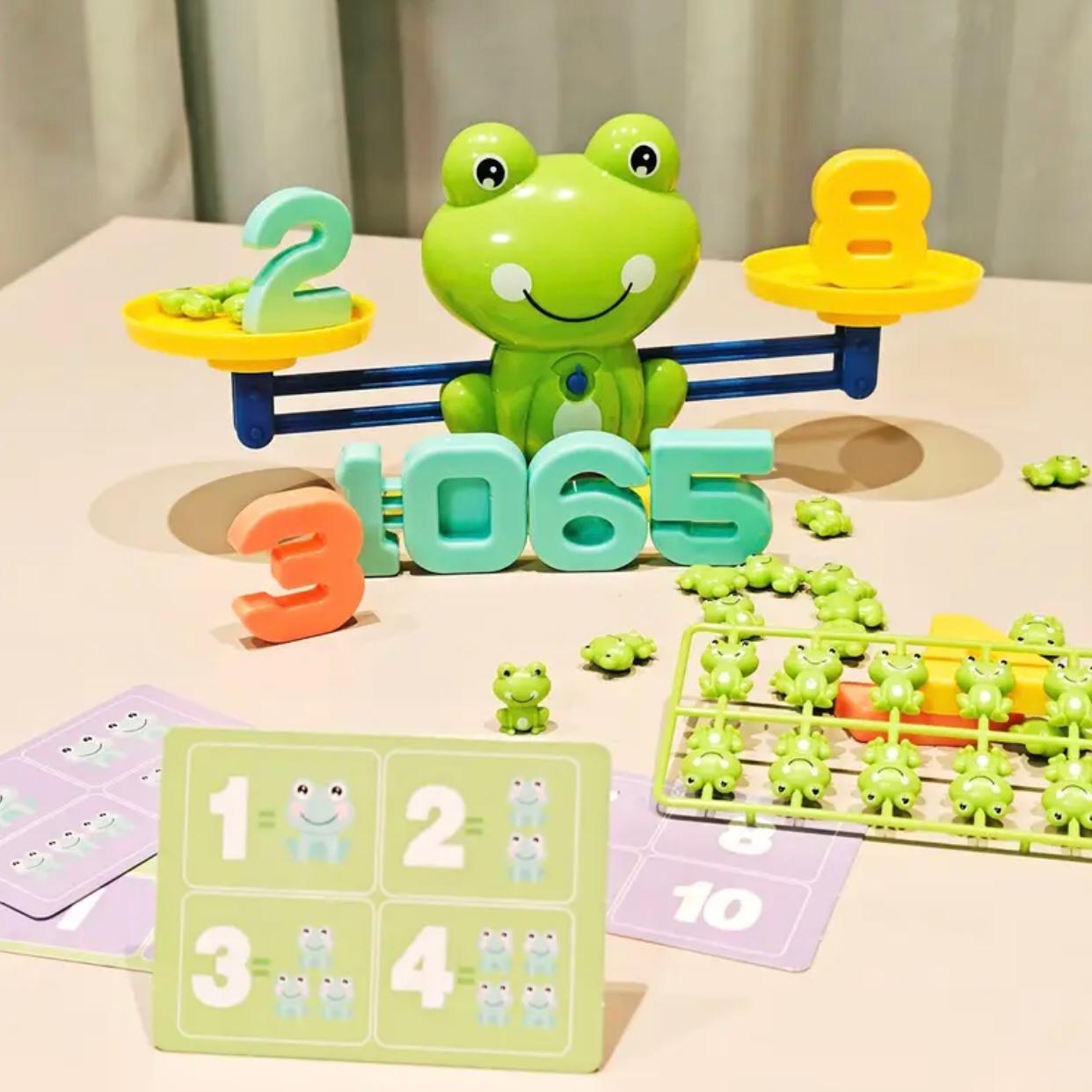 Frog Balance Scale Game