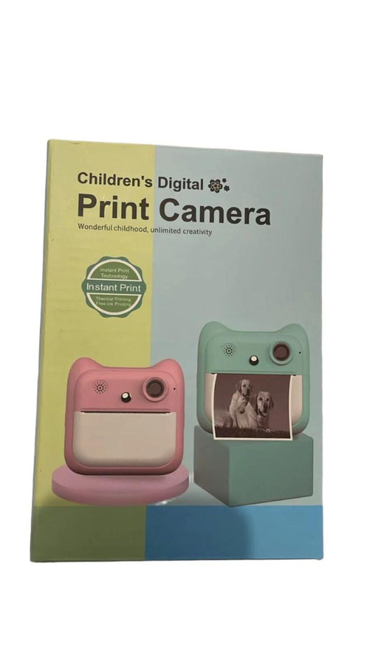 Digital print camera