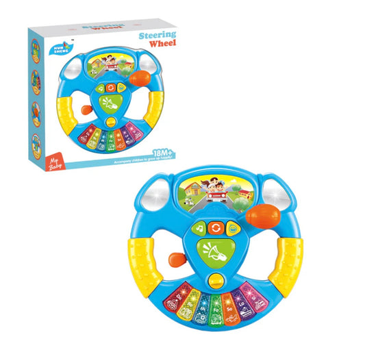Steering Wheel With Music & Lights