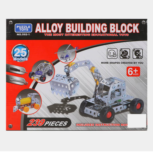 Alloy Construction Building Block 239 Pcs