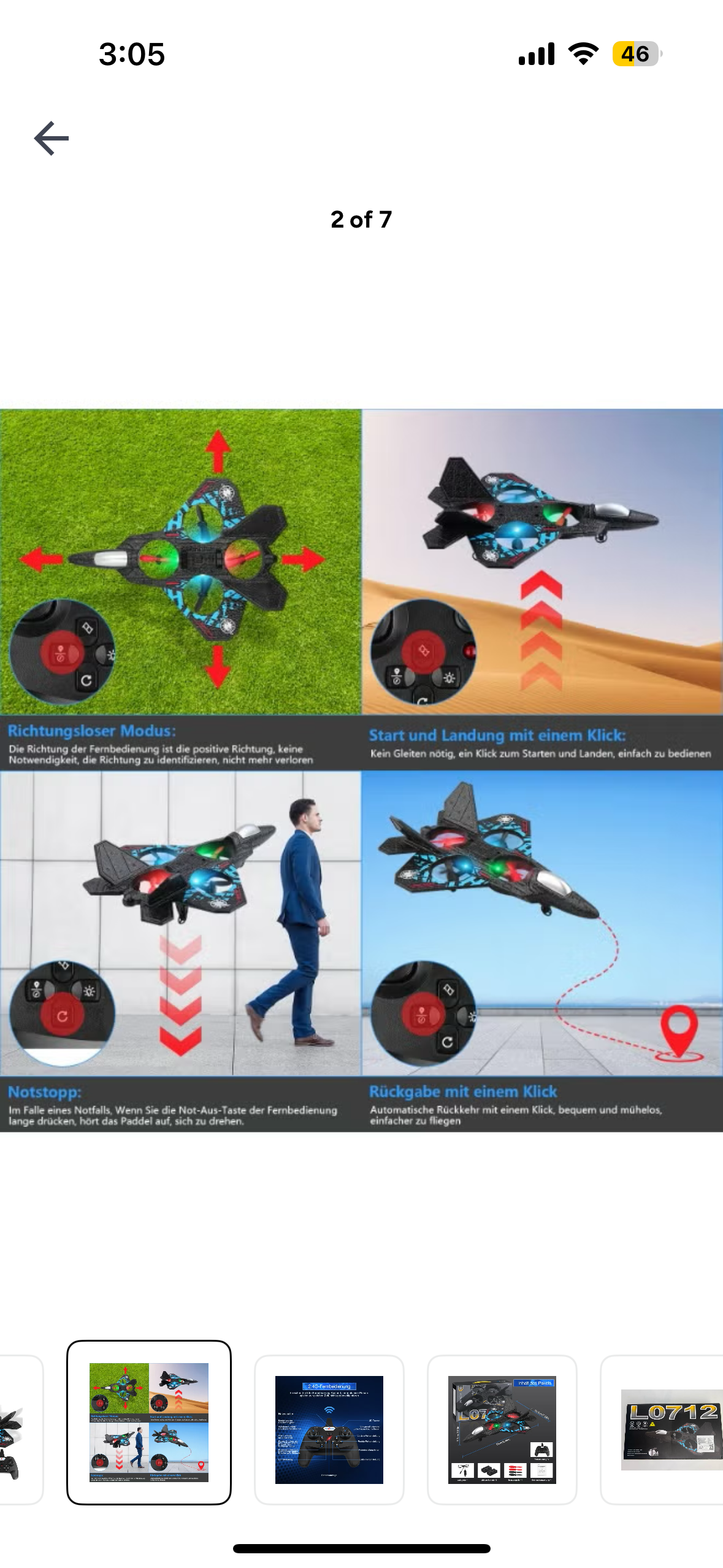 L0712 RC Fighter Jet Drone.