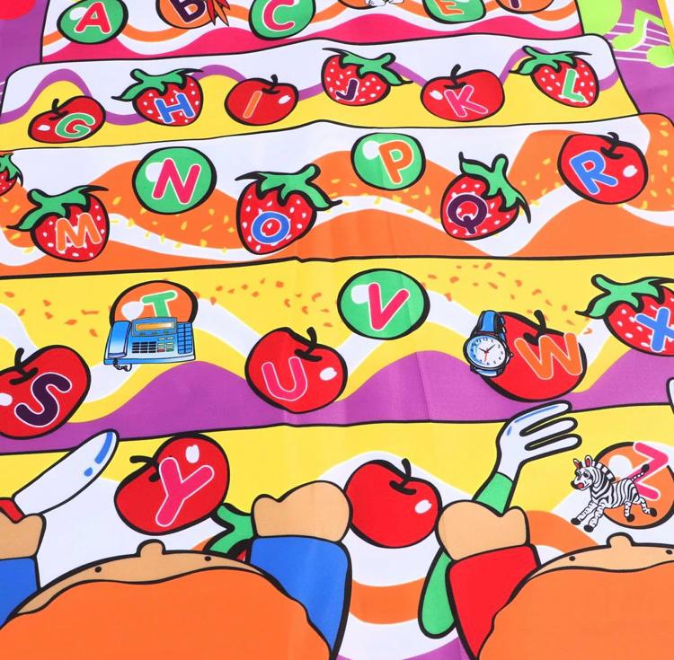 Learning English Educational Floor Playmat For Kids