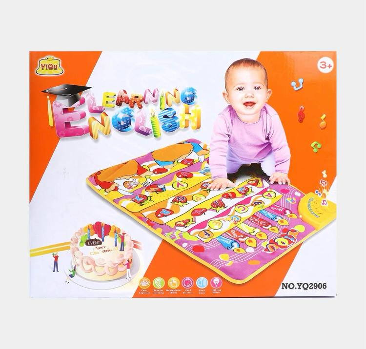 Learning English Educational Floor Playmat For Kids