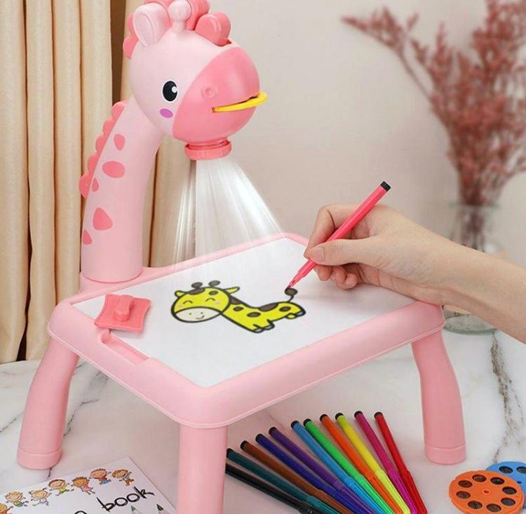 Projector Drawing Table For Kids With Music