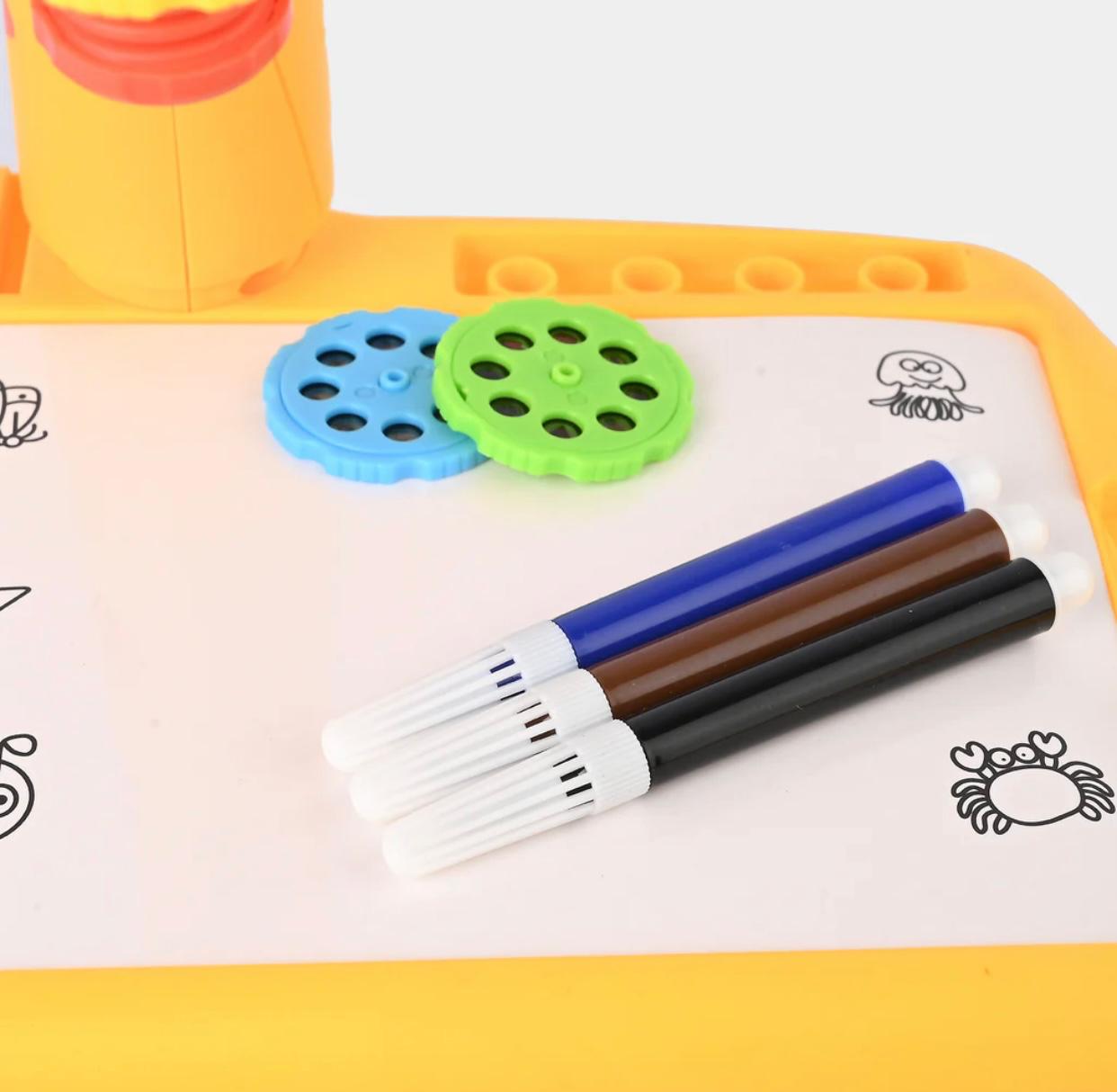 Projector Drawing Table For Kids With Music