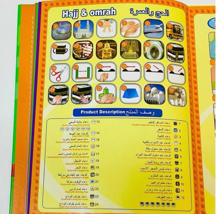 4 in 1 Learning Book For Kids