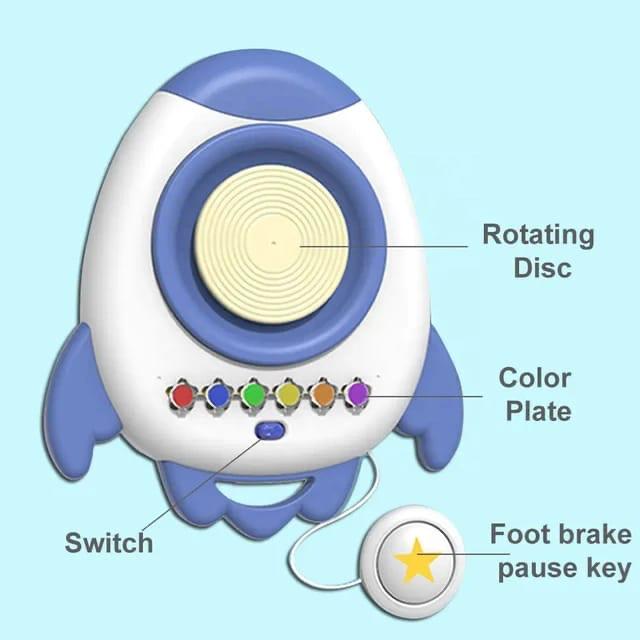 Electric Rocket Pottery Machine