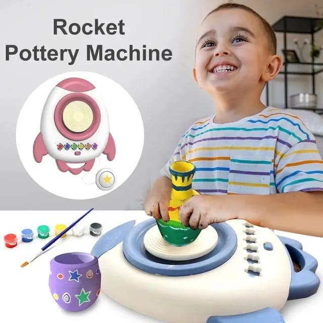 Electric Rocket Pottery Machine