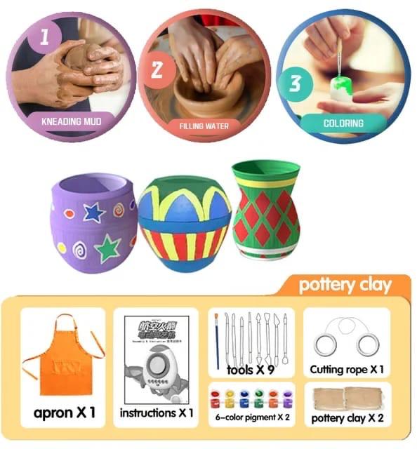Electric Rocket Pottery Machine