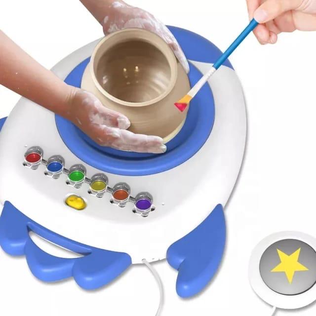 Electric Rocket Pottery Machine