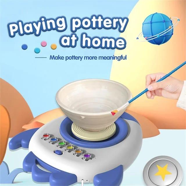 Electric Rocket Pottery Machine