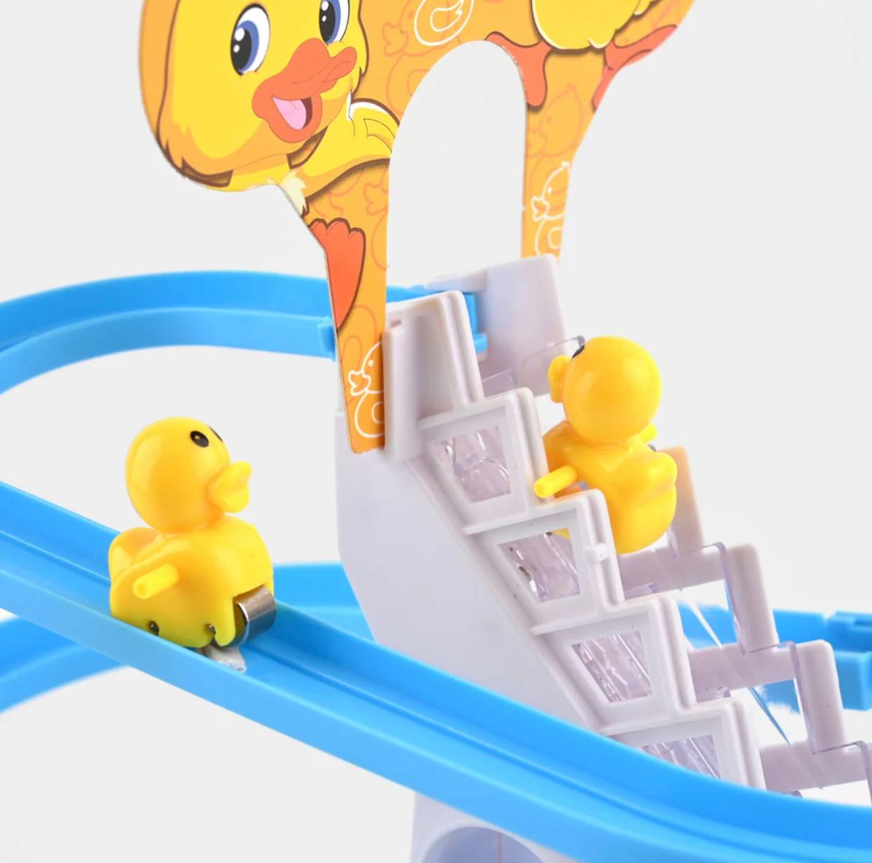 Duck Sliding Track Toy With Music And Light