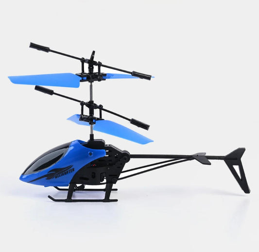 Hand Sensor Control Rechargeable Helicopter With Lights For Kids