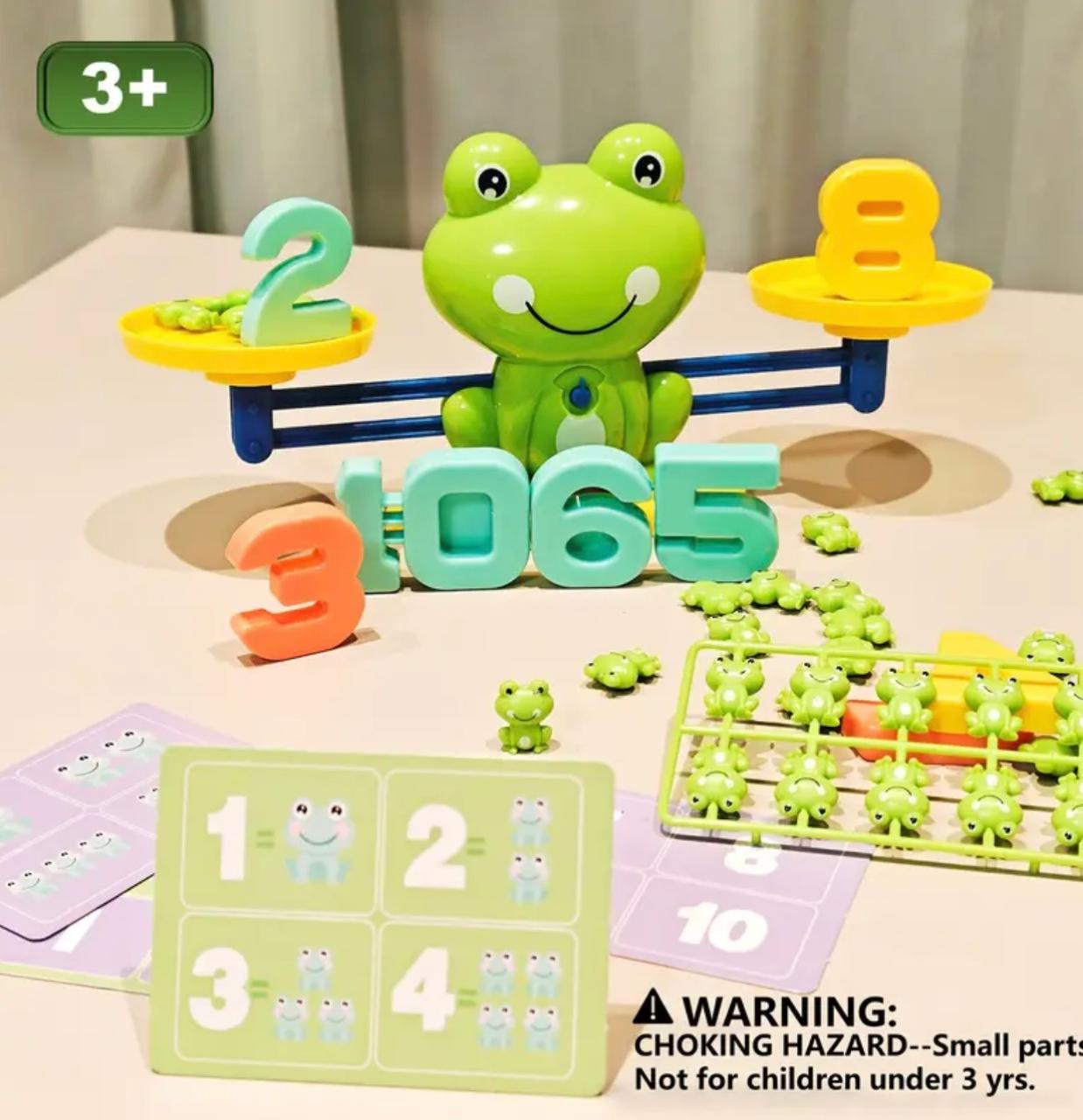 Frog Balance Scale Game