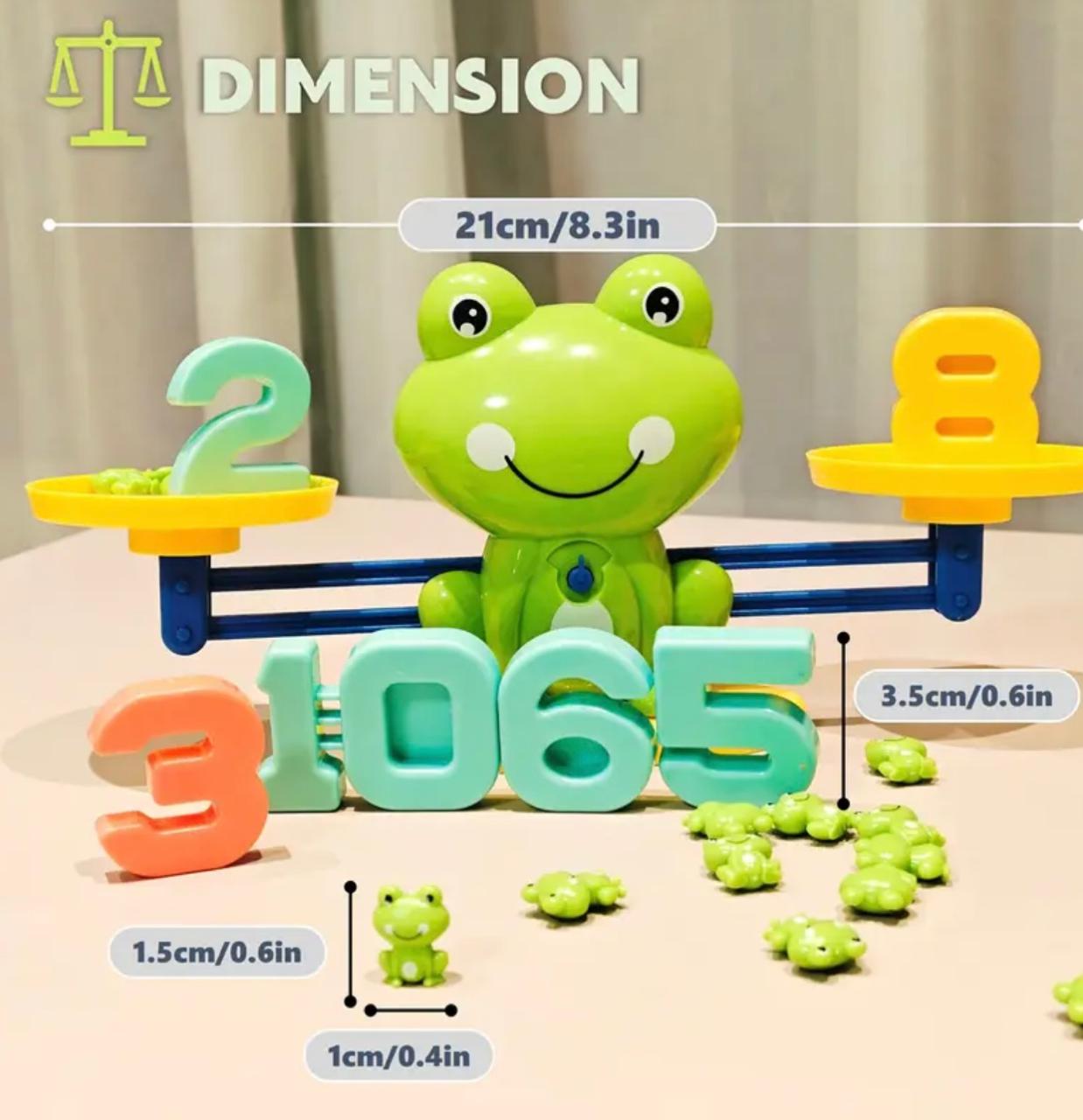 Frog Balance Scale Game