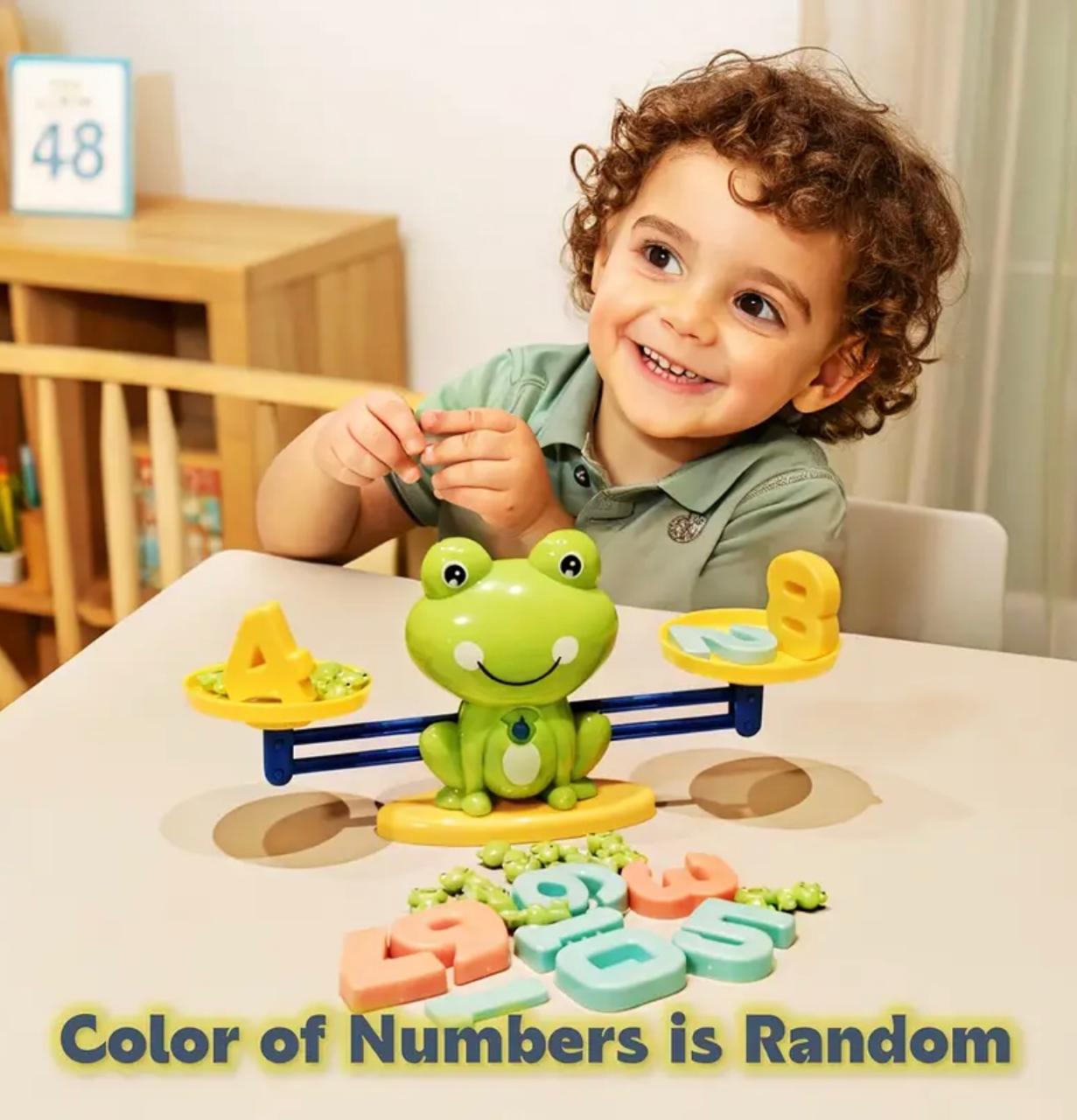 Frog Balance Scale Game