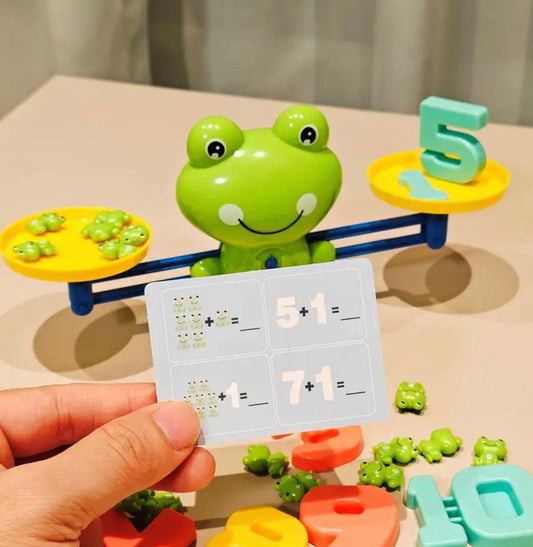 Frog Balance Scale Game