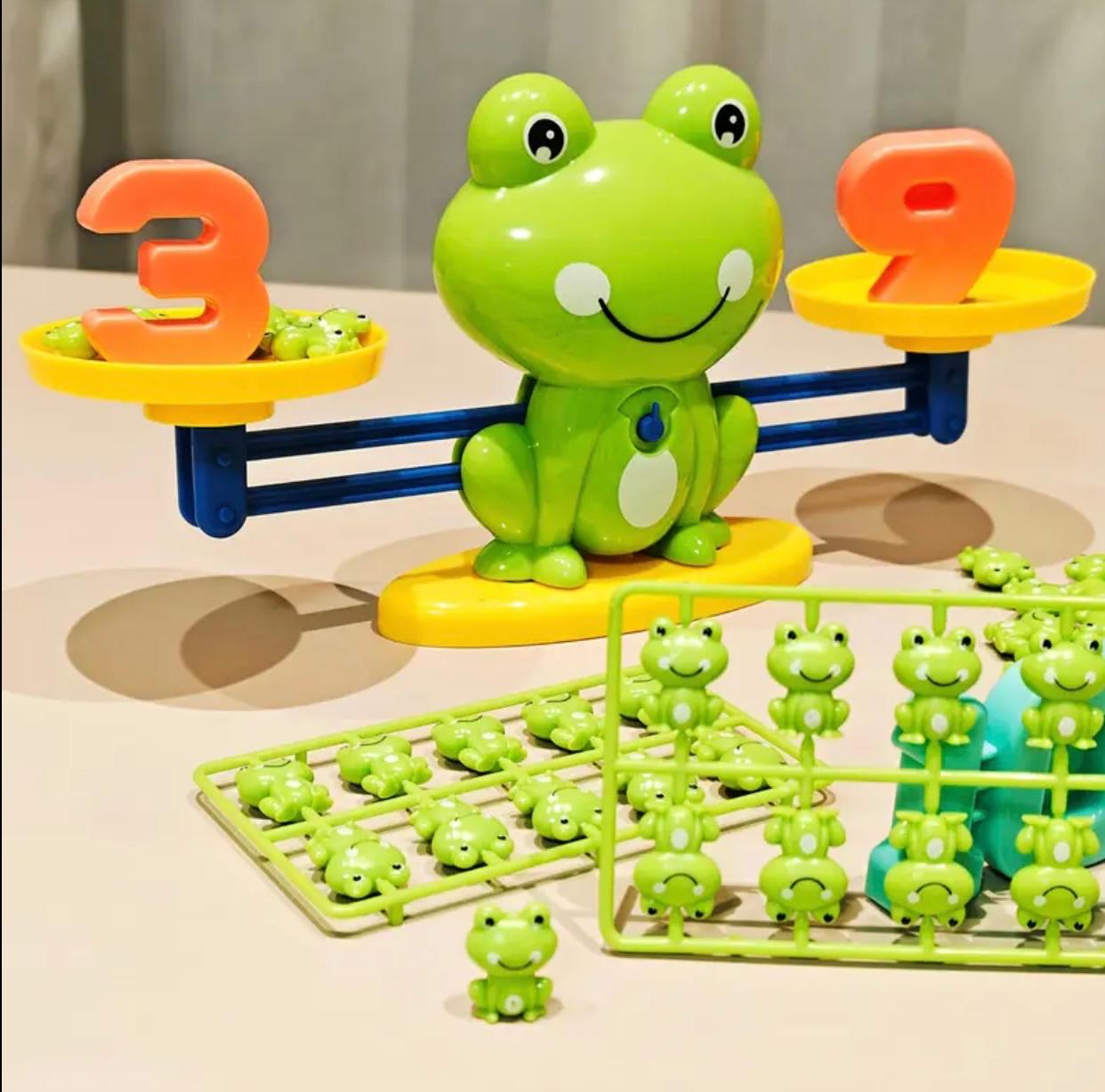 Frog Balance Scale Game