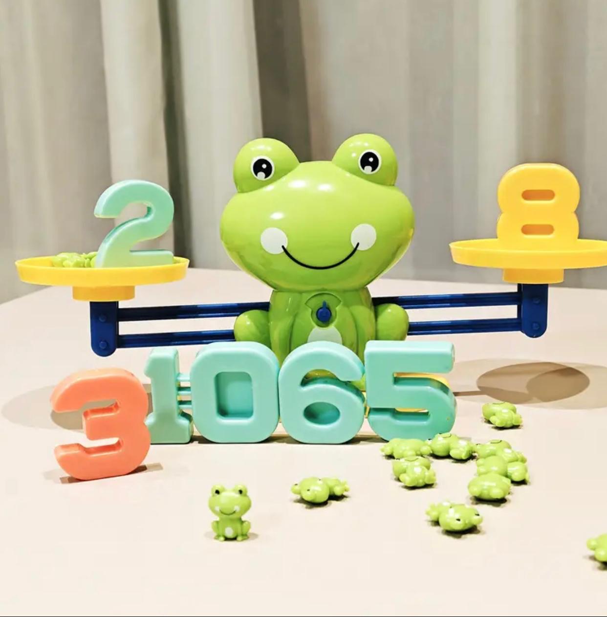 Frog Balance Scale Game