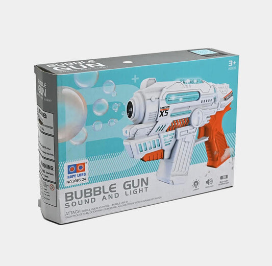 Bubble Gun Toy With Sound & Light