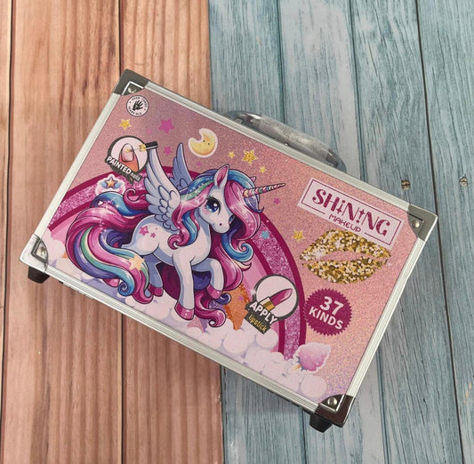 37Pcs Realistic Makeup Suitcase For Girls
